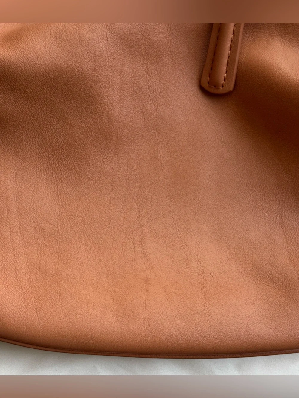 STAUD Sasha Chain Hobo Bag Tawny
